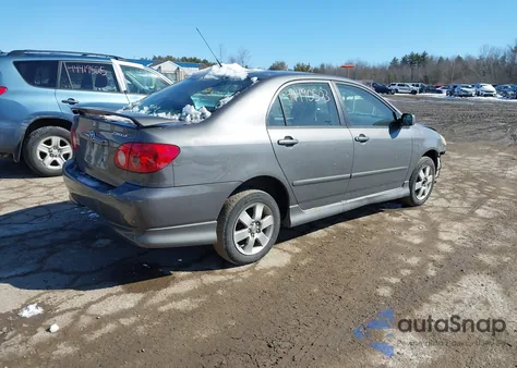 2008 Toyota Corolla S from USA, damaged, VIN 2T1BR32EX8C862104